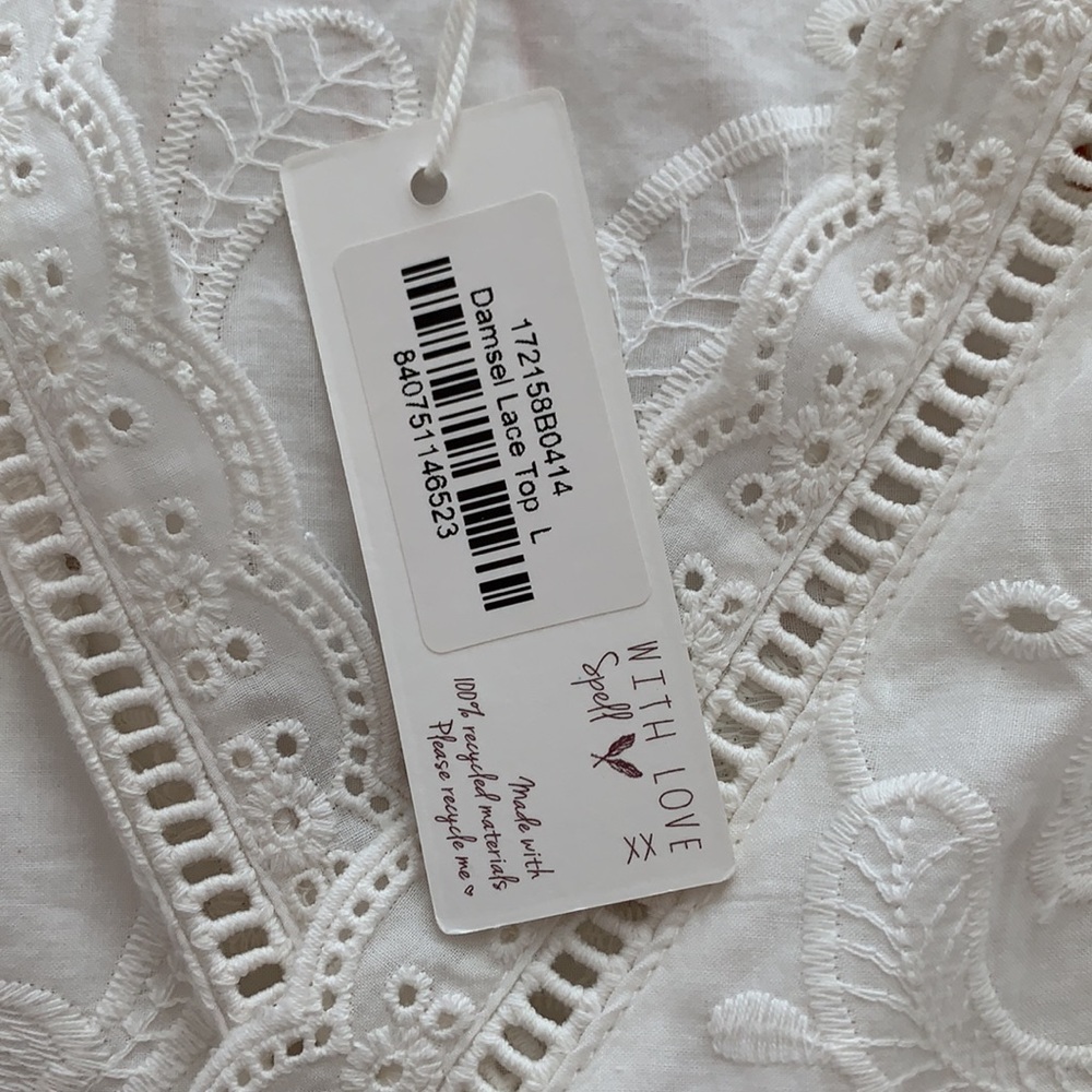 Spell Designs Damsel Lace Top size L - Picture 5 of 12